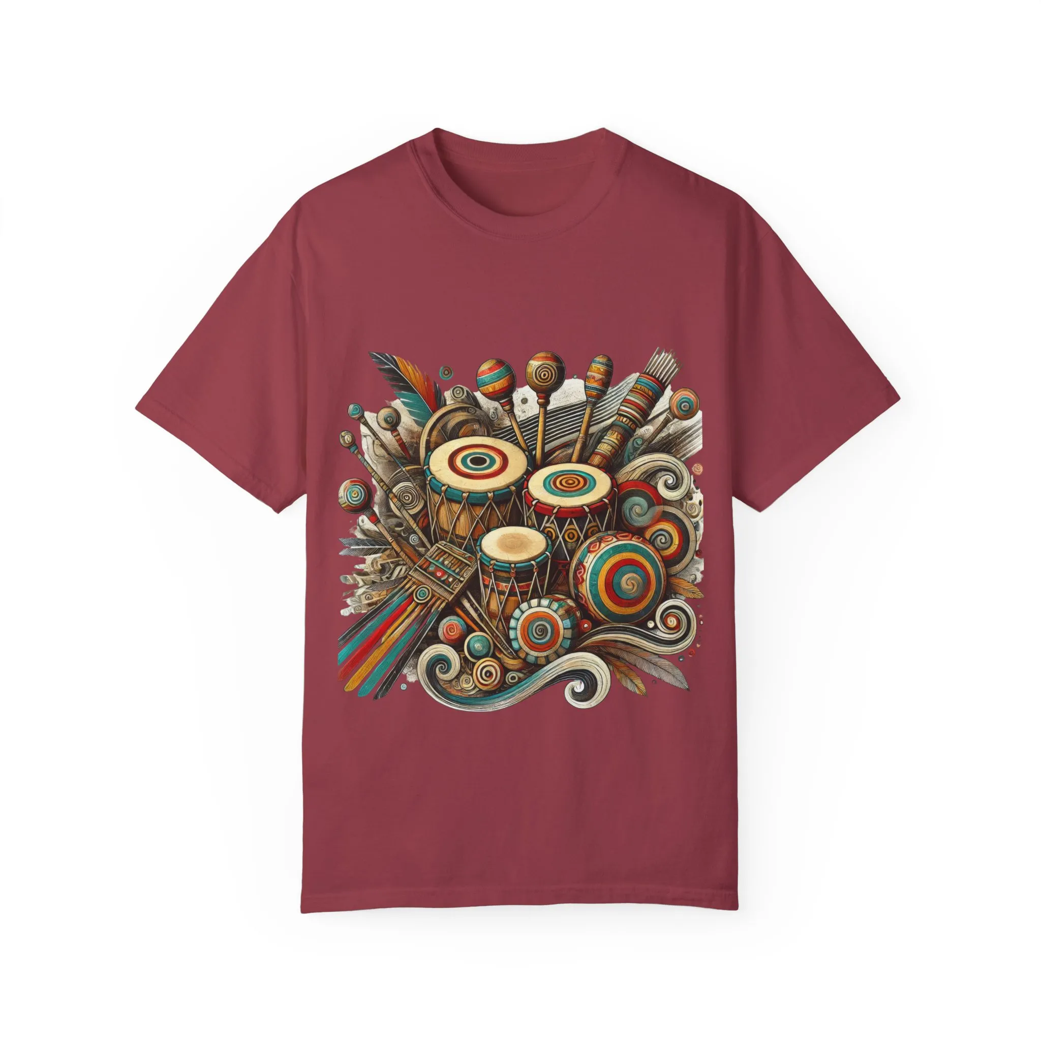 Colorful Bohemian Music Festival T-Shirt - Image 45
