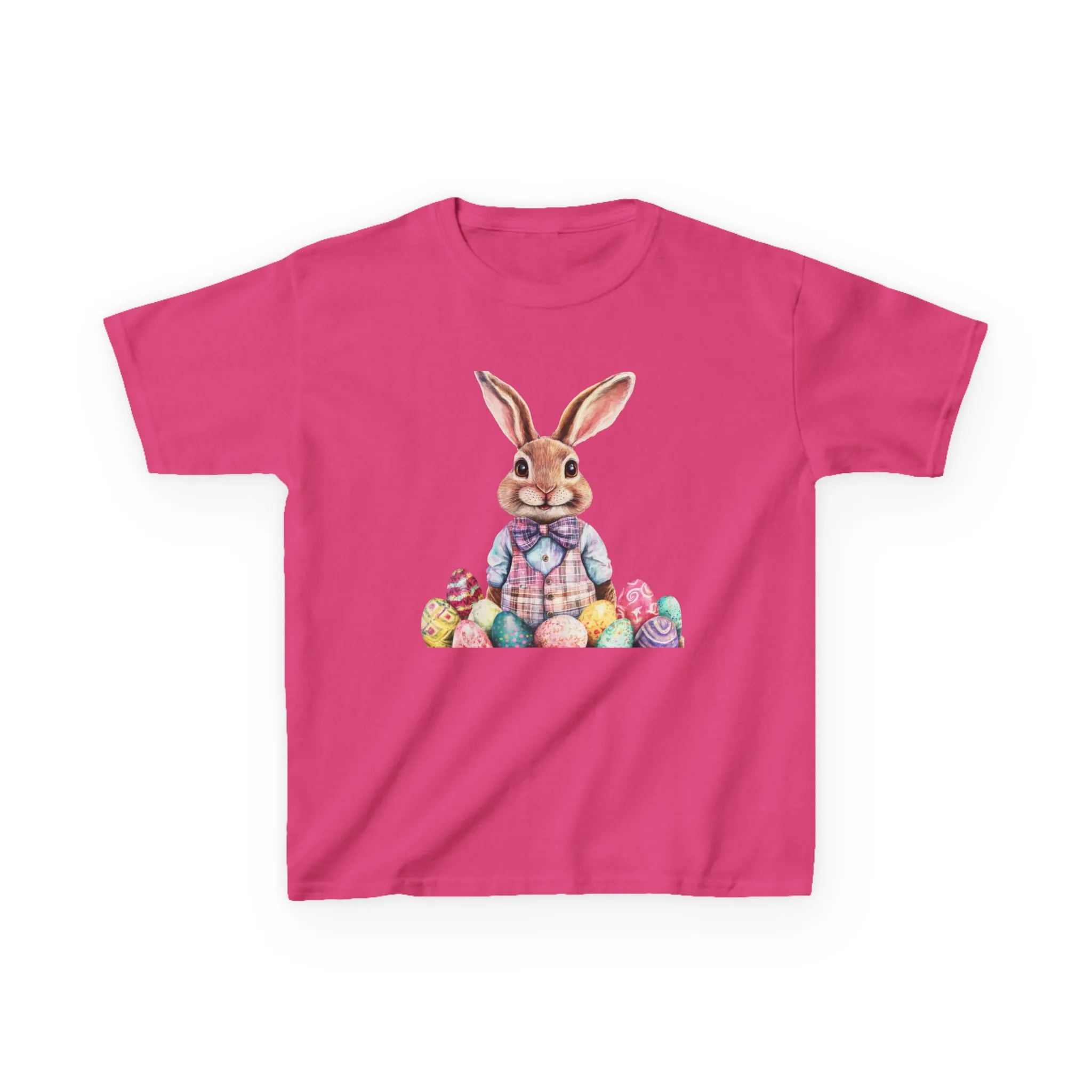 Easter Bunny Kids Heavy Cotton™ Tee - Cute Easter Celebration Shirt - Image 28