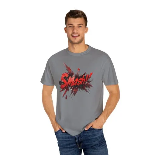 Unisex Smash Graphic T-Shirt – Trendy Casual Wear for Game Lovers - Image 15