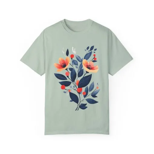 Floral Design Unisex T-Shirt - Perfect for Spring Celebrations - Image 25