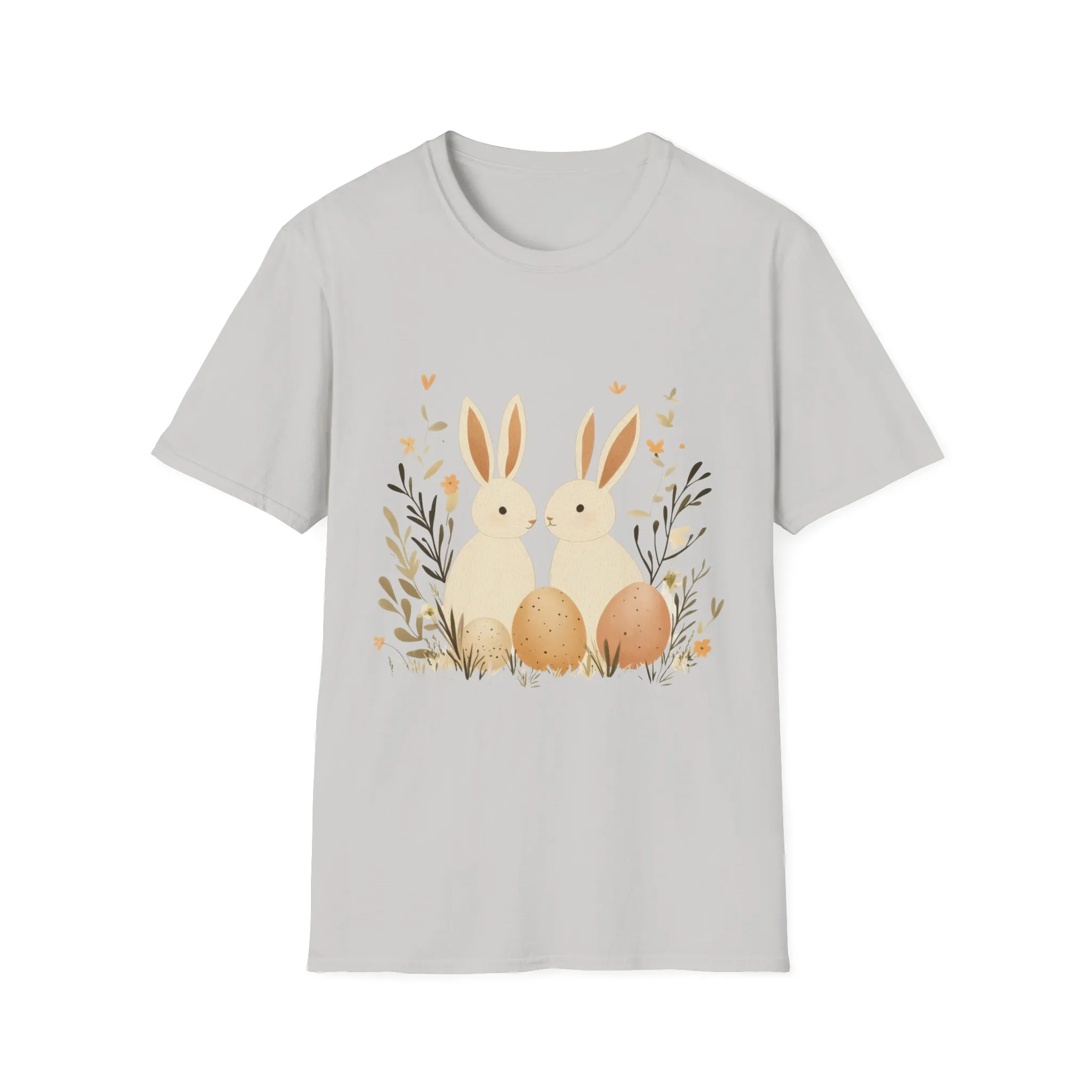 Easter Bunny Graphic Unisex Softstyle T-Shirt - Image 13