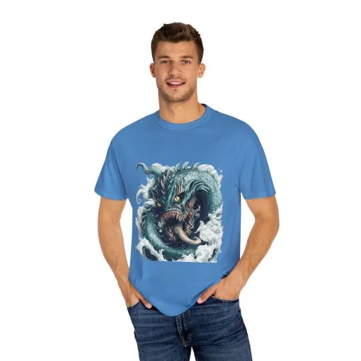 Ocean Creature Graphic Unisex T-Shirt - Adventure Awaits - Image 3