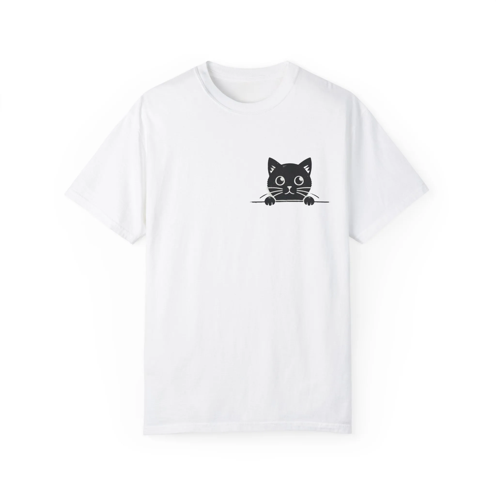 Cute Cat Graphic Unisex T-Shirt - Perfect for Cat Lovers - Image 2