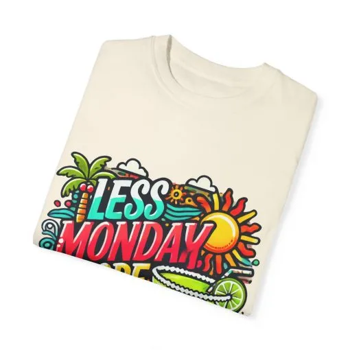 Less Monday More Margaritas Unisex T-Shirt - Fun Summer Vibes - Image 15