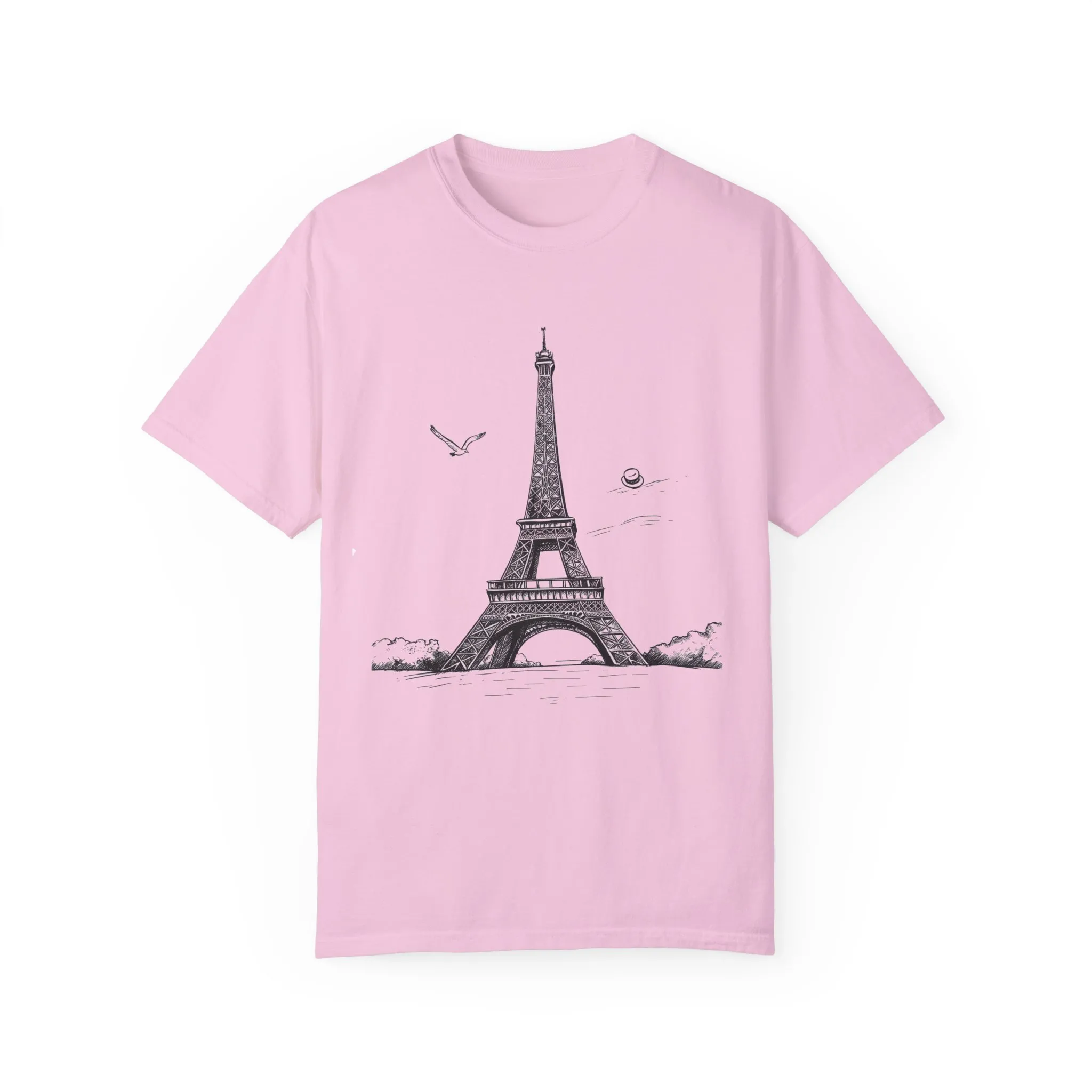 Eiffel Tower Graphic Unisex T-Shirt - Vintage Parisian Style - Image 33