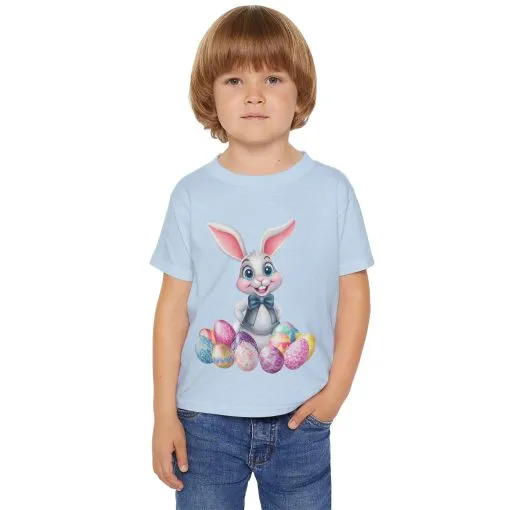 Easter Bunny Toddler T-Shirt | Cute Cotton Tee for Kids - Image 2