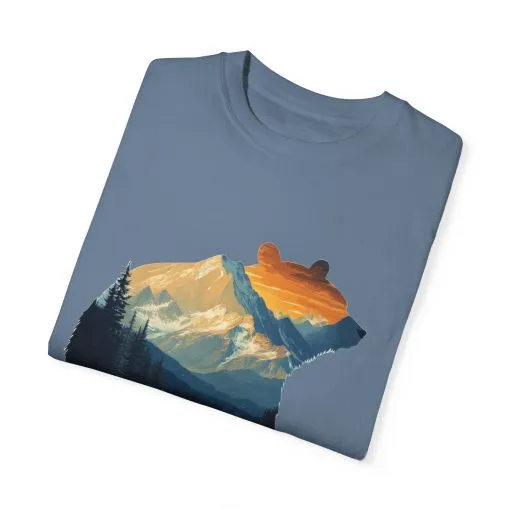 Mountain Bear Graphic T-Shirt | Nature Lover Apparel - Image 14