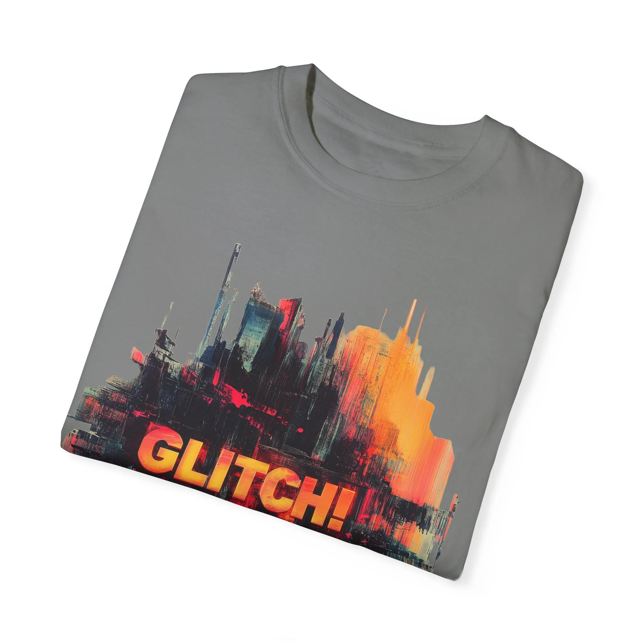 Trendy Unisex ‘GLITCH!’ T-Shirt - Vibrant Streetwear Inspired Tee - Image 14