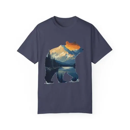 Mountain Bear Graphic T-Shirt | Nature Lover Apparel - Image 29