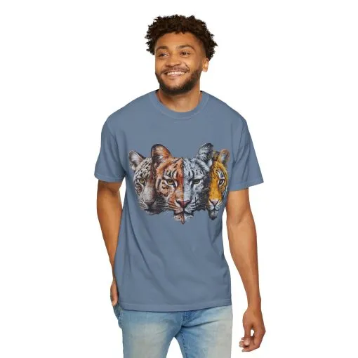 Wildlife Fusion Unisex Garment-Dyed T-Shirt - Image 28