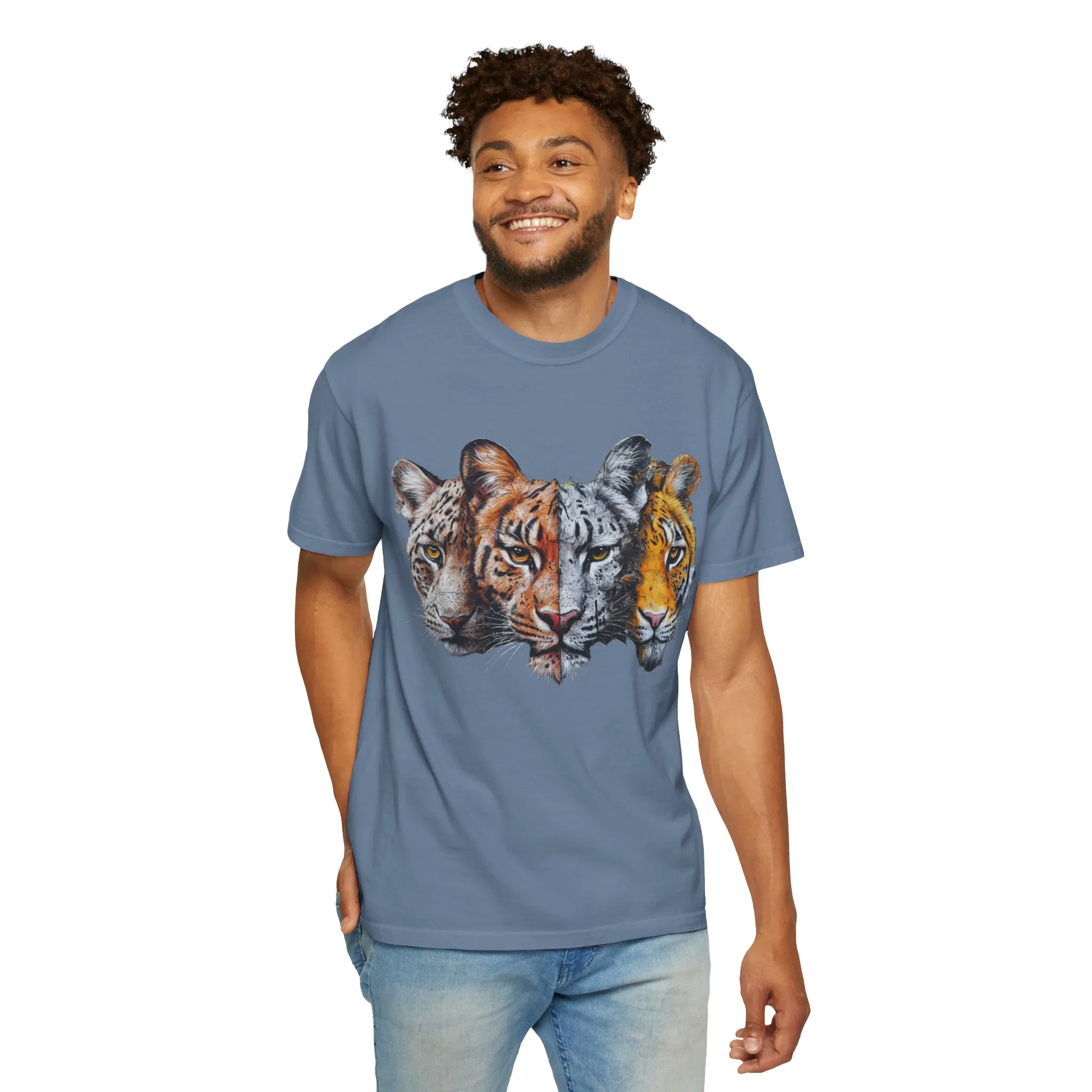 Wildlife Fusion Unisex Garment-Dyed T-Shirt - Image 28