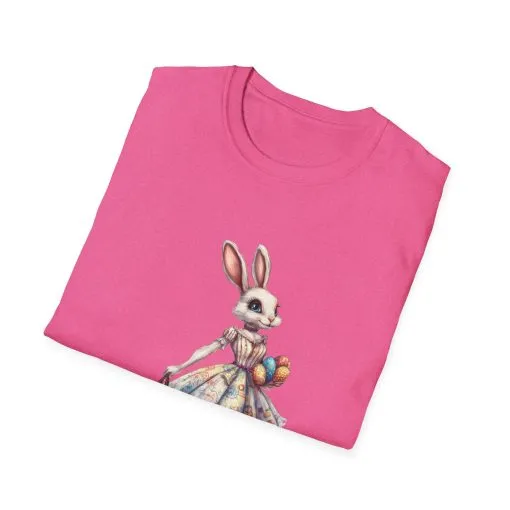 Easter Bunny Softstyle Unisex T-Shirt - Cute Spring Design for Holiday Celebrations - Image 38