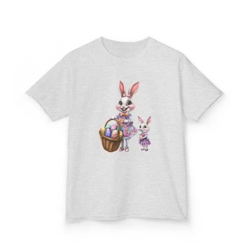 Easter Bunny Kids Tee - Adorable Rabbit Design for Spring Celebrations - Image 8