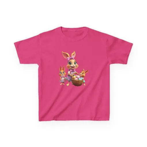 Easter Bunny Kids Tee - Cute Rabbit Design for Spring Celebrations - Image 22