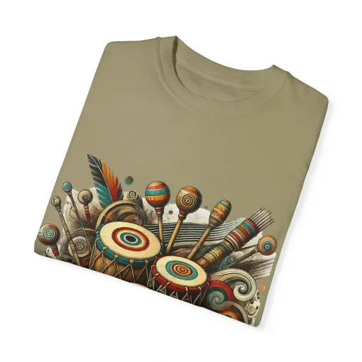 Colorful Bohemian Music Festival T-Shirt - Image 22