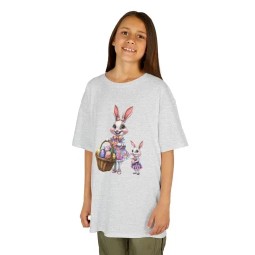 Easter Bunny Kids Tee - Adorable Rabbit Design for Spring Celebrations - Image 9