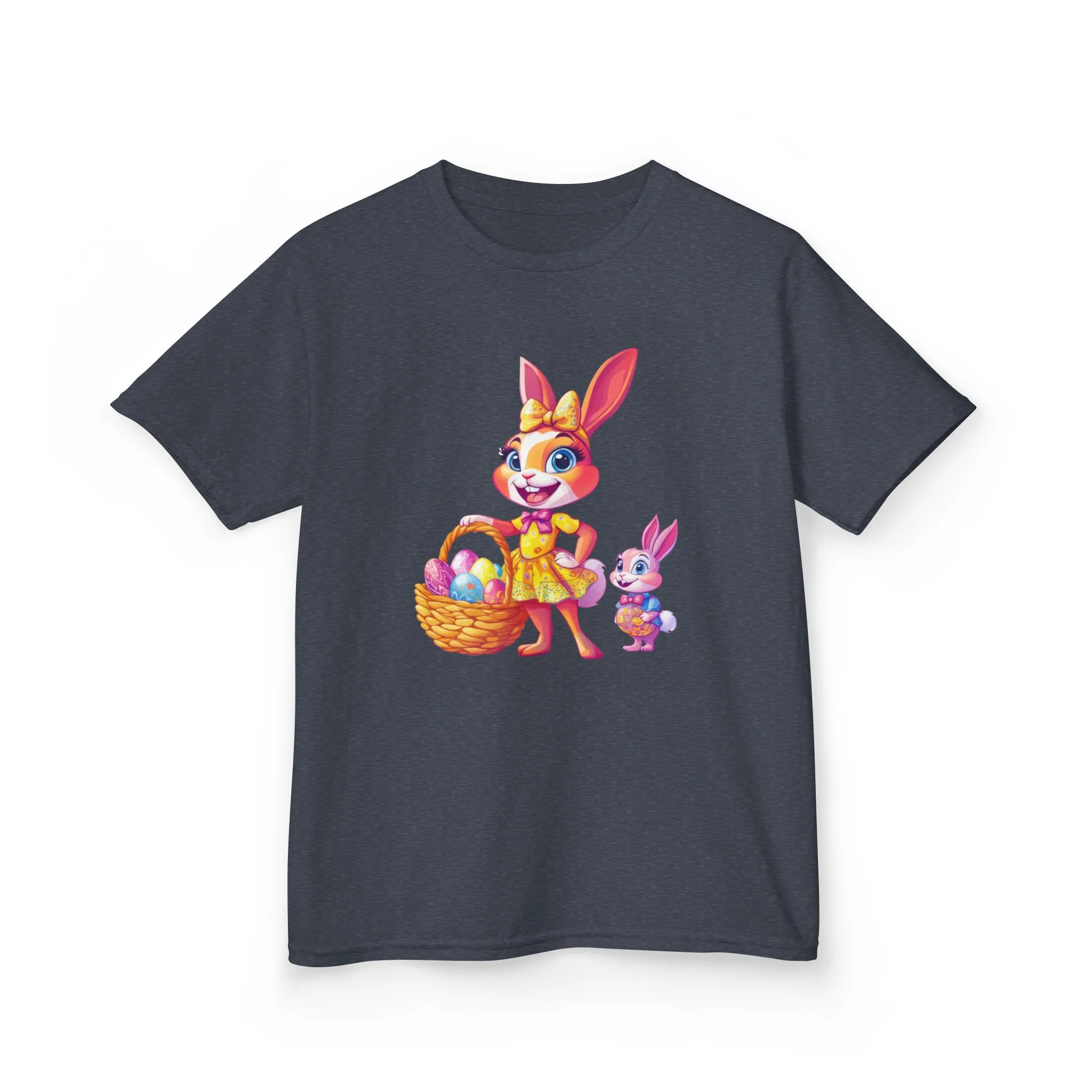 Easter Bunny Kids Tee - Cute Cotton T-Shirt for Spring Celebrations - Image 26
