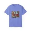 Rebel Unisex Garment-Dyed T-Shirt - Vintage Style Graphic Tee