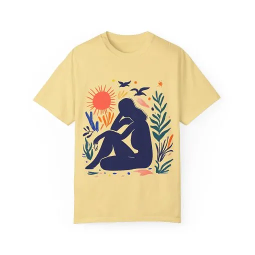 Eco-Friendly Unisex Graphic T-Shirt - Nature-Inspired Design for Mindfulness - Image 17