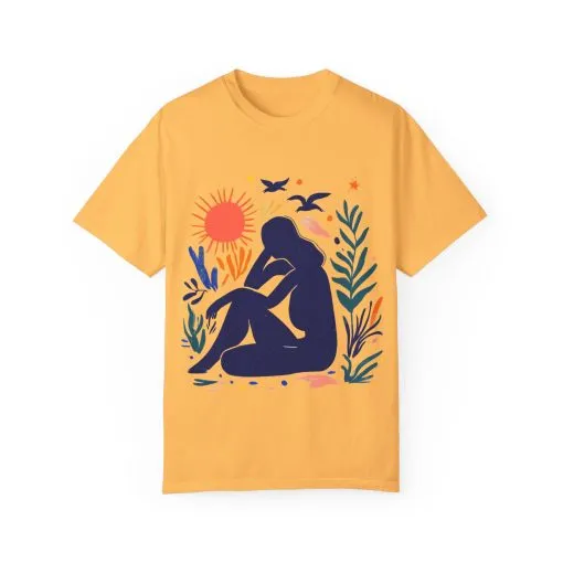 Eco-Friendly Unisex Graphic T-Shirt - Nature-Inspired Design for Mindfulness - Image 13