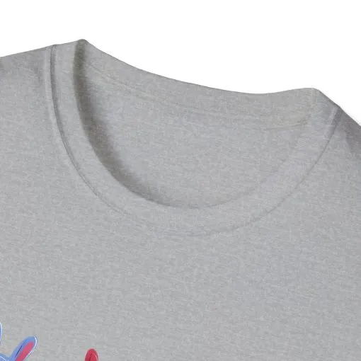 Easter Joy Unisex Softstyle T-Shirt - Spring Floral Design - Image 12
