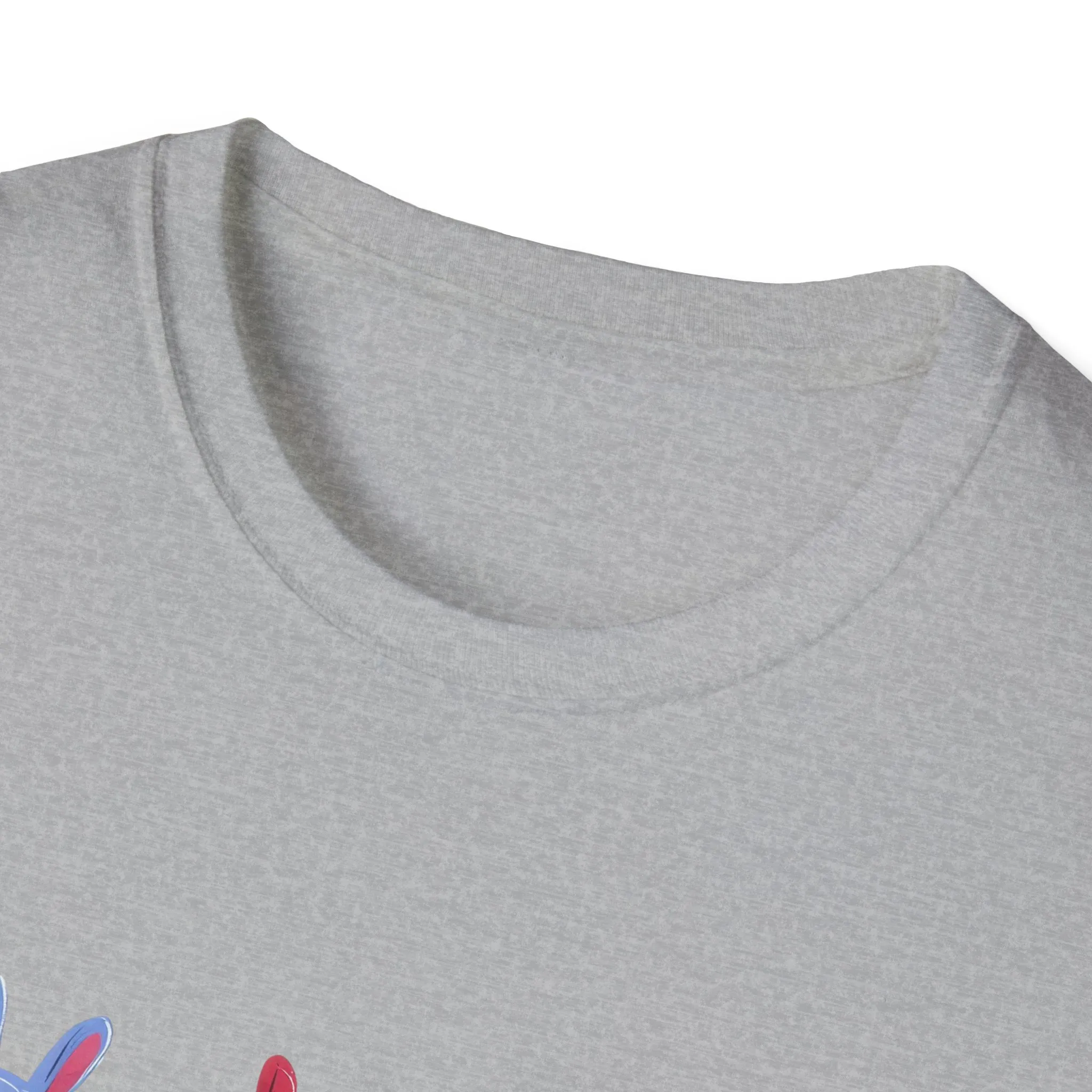 Easter Joy Unisex Softstyle T-Shirt - Spring Floral Design - Image 12