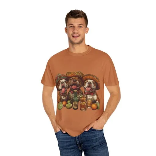 Funny Pug Party T-Shirt - Unisex Garment-Dyed Tee for Dog Lovers - Image 15