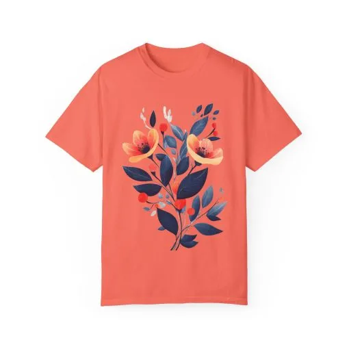 Floral Design Unisex T-Shirt - Perfect for Spring Celebrations - Image 9