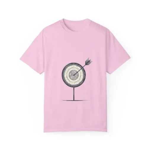 Unisex Garment-Dyed T-Shirt - Target Design for Archery Lovers - Image 25