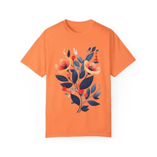Floral Design Unisex T-Shirt - Perfect for Spring Celebrations - Image 5