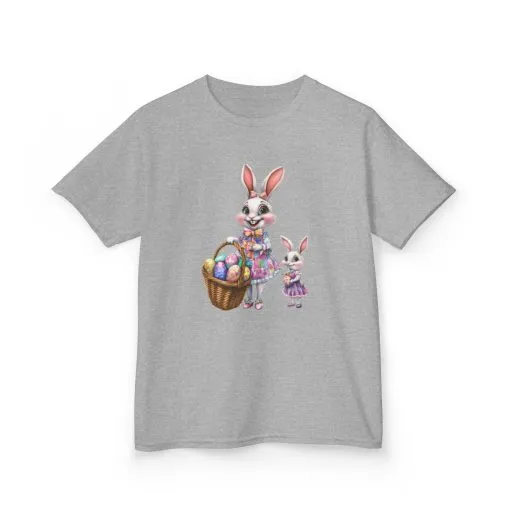 Easter Bunny Kids Tee - Adorable Rabbit Design for Spring Celebrations - Image 11