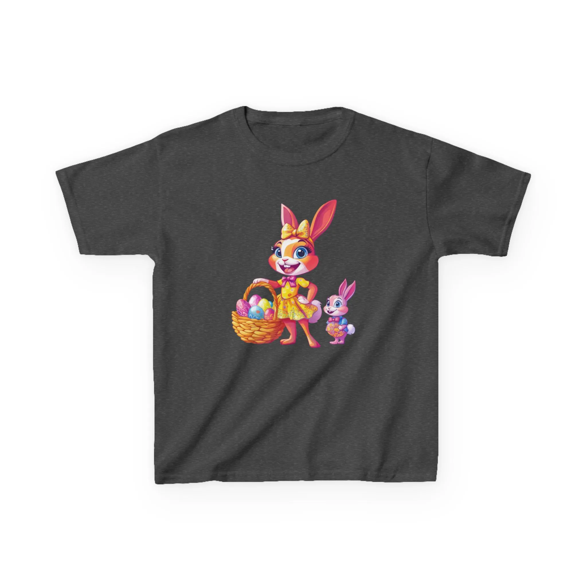 Easter Bunny Kids Tee - Cute Cotton T-Shirt for Spring Celebrations - Image 10