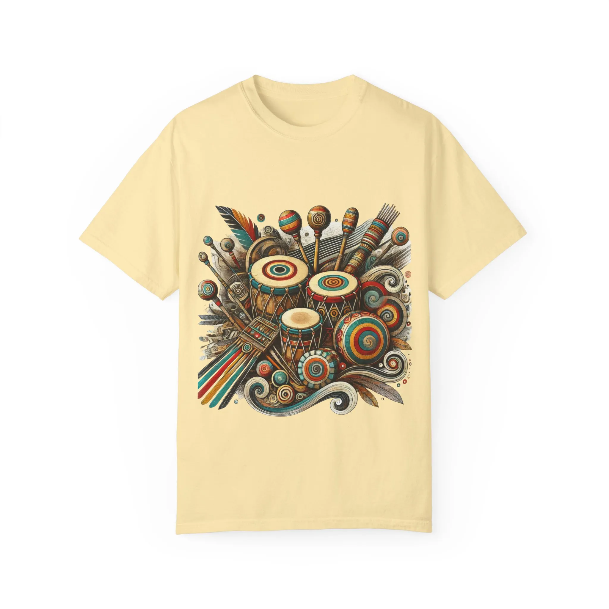 Colorful Bohemian Music Festival T-Shirt - Image 13