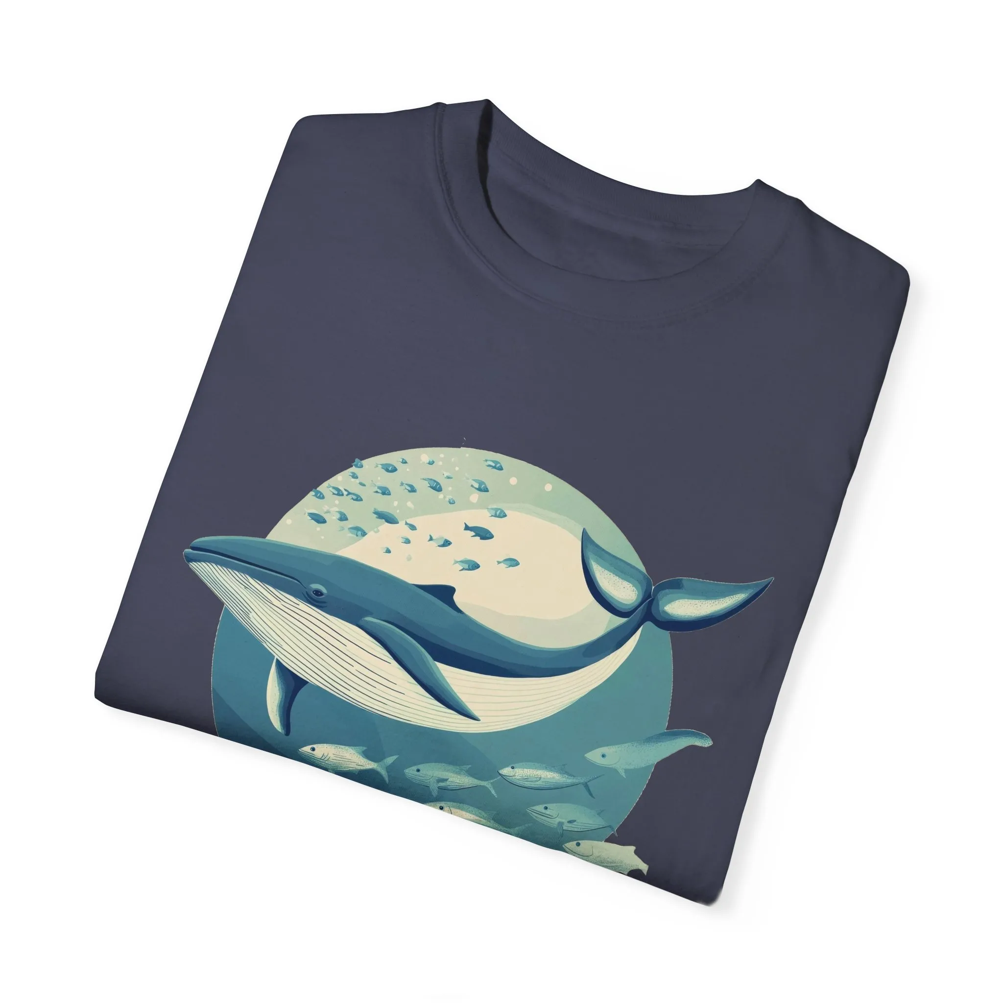 Whale Watching Unisex Garment-Dyed T-Shirt | Ocean Lover's Tee - Image 34