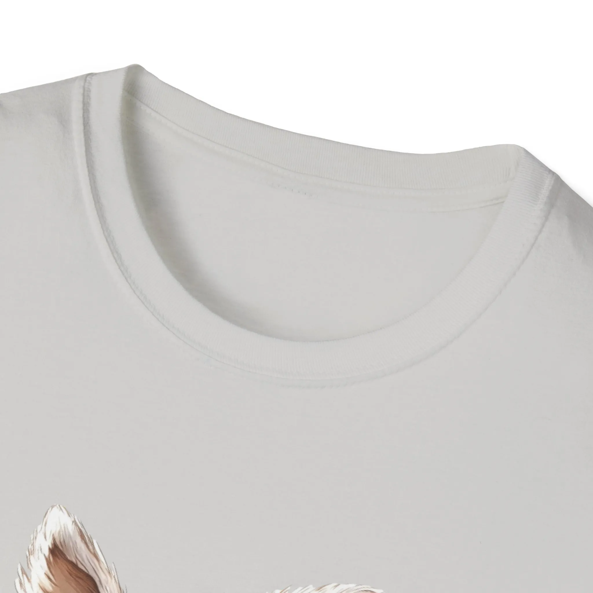 Cute Bunny Easter T-Shirt - Unisex Softstyle Tee with Colorful Egg Design - Image 12