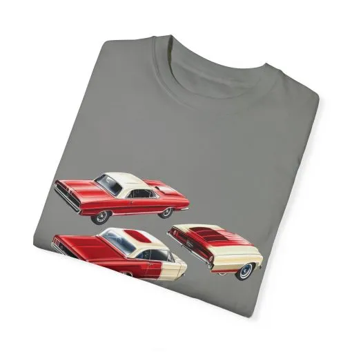 Classic Muscle Car Graphic Unisex T-Shirt – Perfect Gift for Auto Enthusiasts & Retro Lovers - Image 18