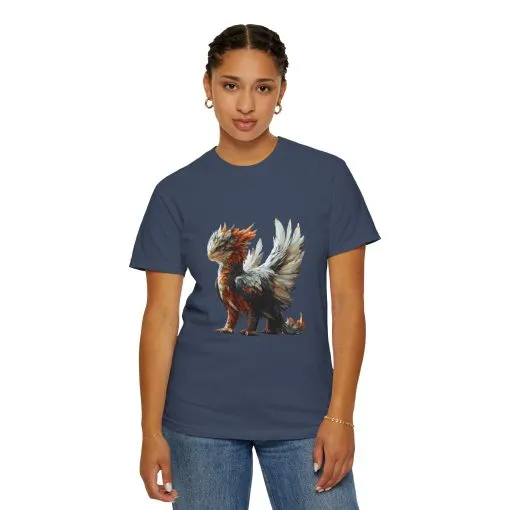 Mythical Creature Unisex Garment-Dyed T-Shirt - Perfect for Fantasy Lovers - Image 40