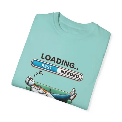 Loading Rest Needed Unisex Garment-Dyed T-Shirt - Image 18