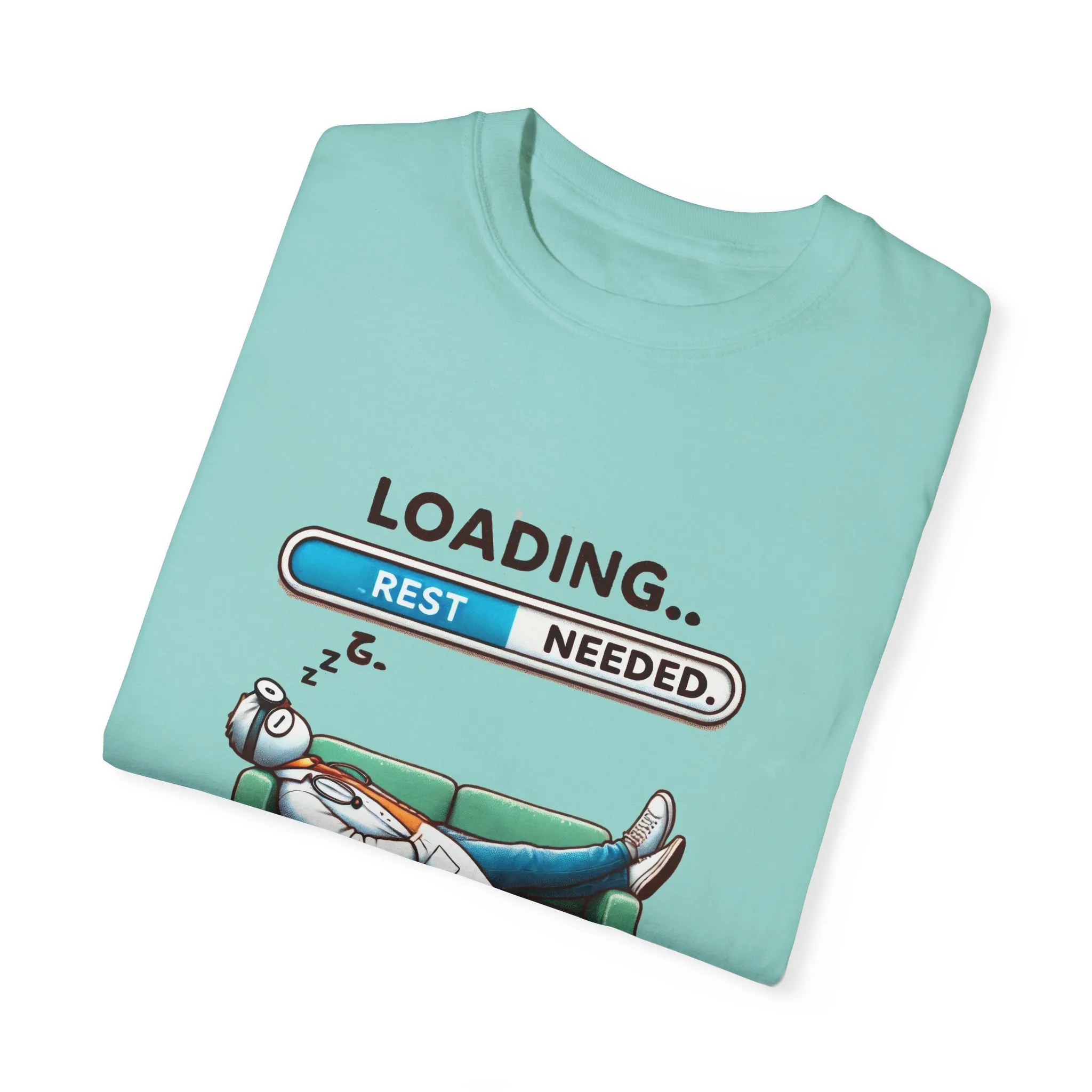 Loading Rest Needed Unisex Garment-Dyed T-Shirt - Image 18