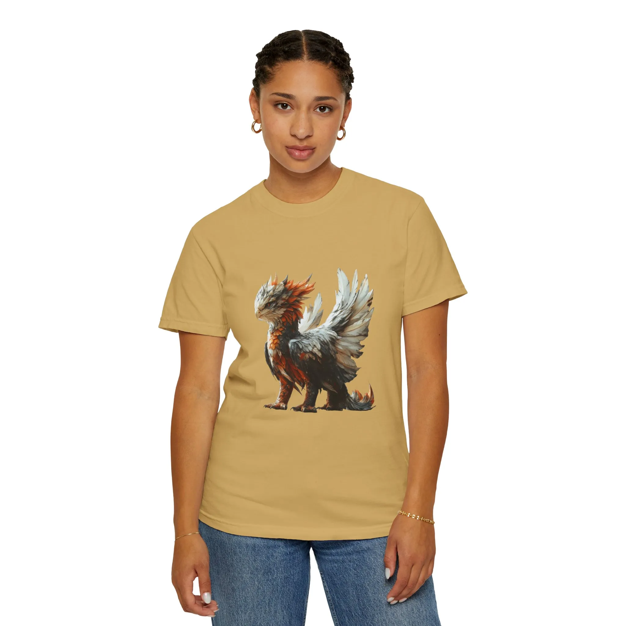 Mythical Creature Unisex Garment-Dyed T-Shirt - Perfect for Fantasy Lovers - Image 12