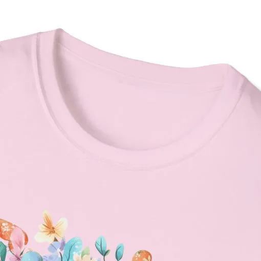 Easter Blessings Unisex Softstyle T-Shirt – Spring Floral Design - Image 42