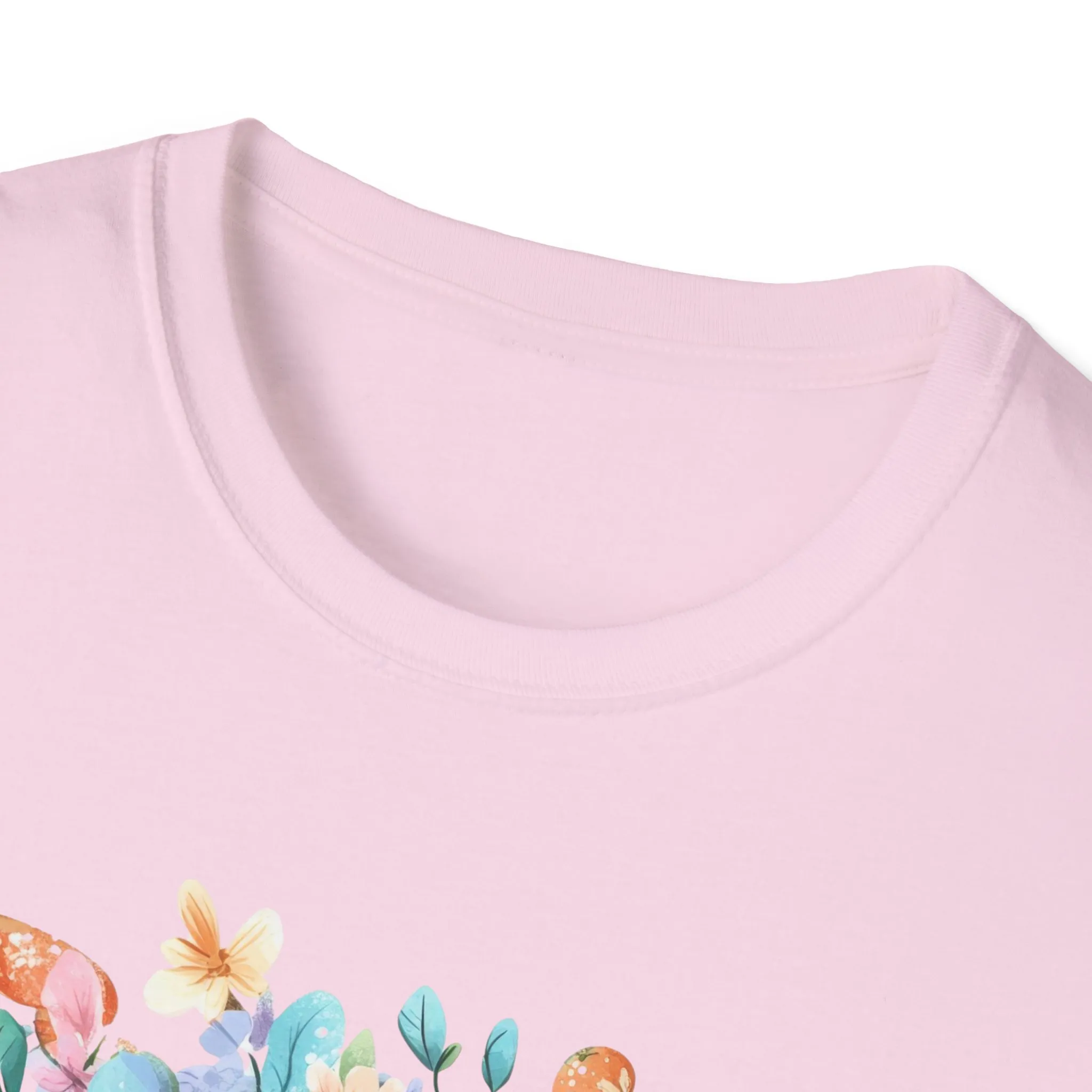 Easter Blessings Unisex Softstyle T-Shirt – Spring Floral Design - Image 42