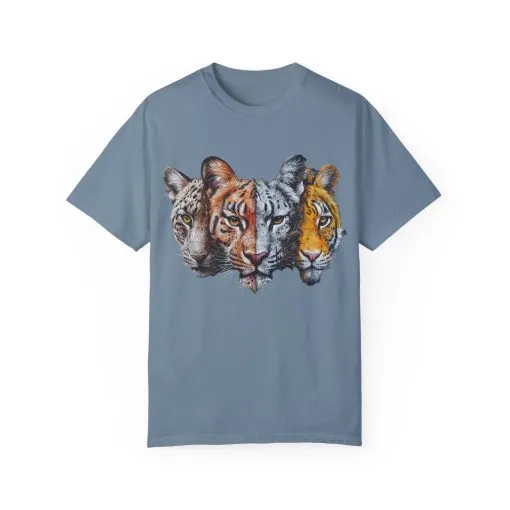 Wildlife Fusion Unisex Garment-Dyed T-Shirt - Image 33