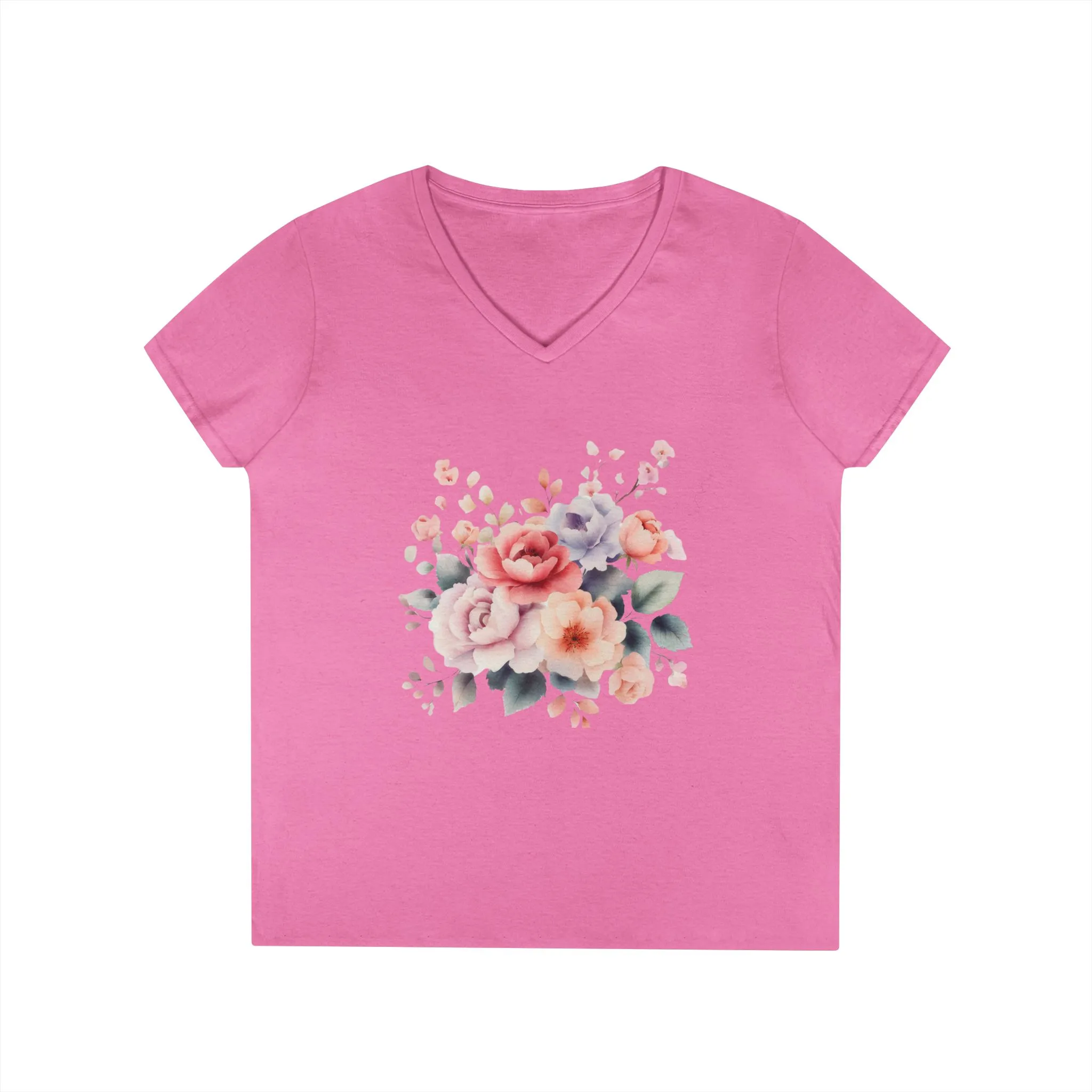 Ladies' V-Neck T-Shirt - Image 5