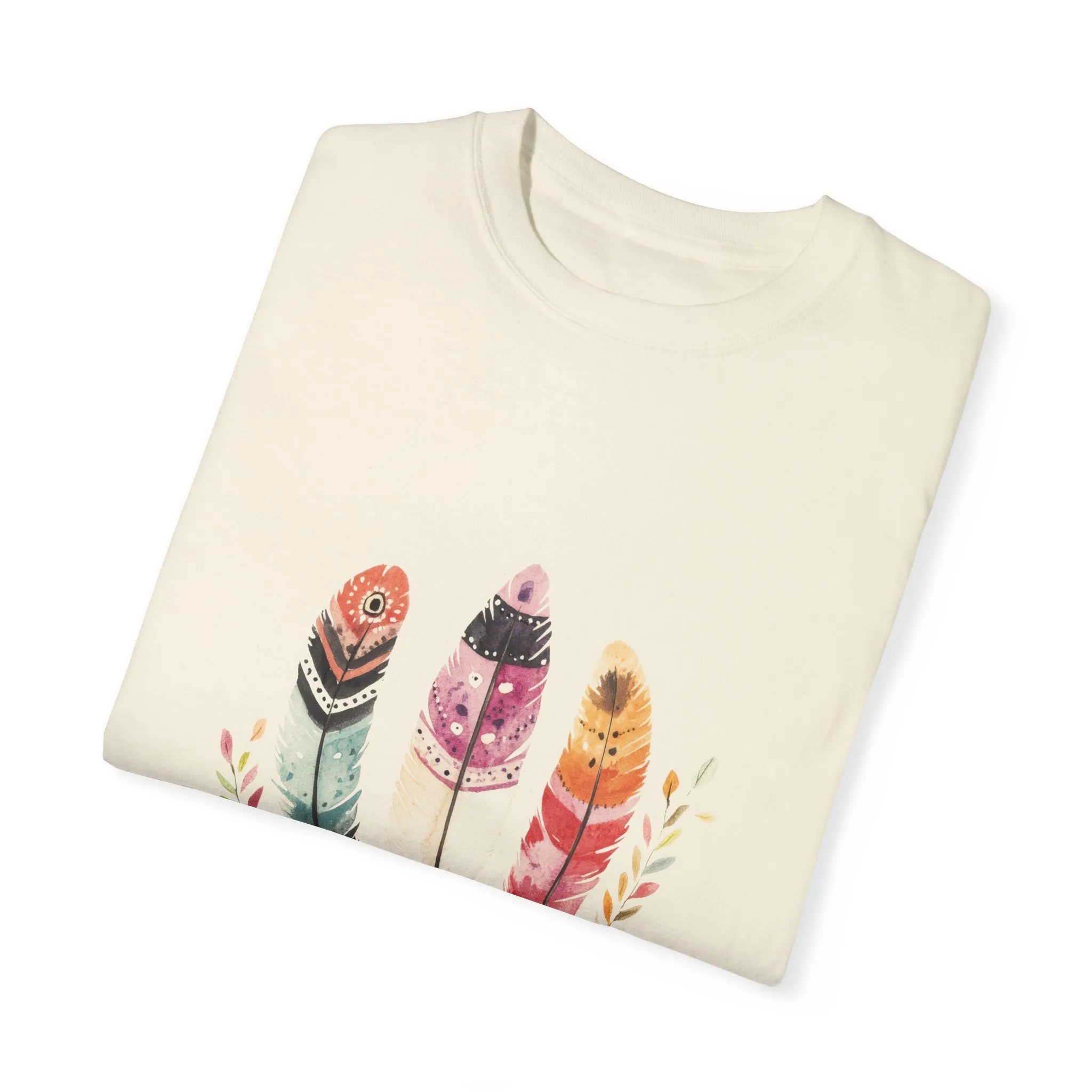 Boho Feather Graphic Unisex T-Shirt - Perfect for Nature Lovers & Casual Outfits - Image 7