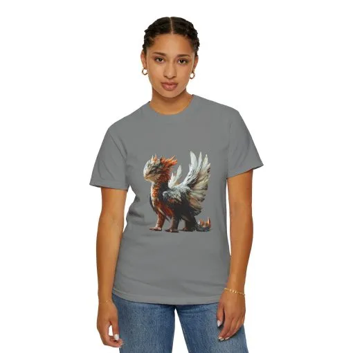 Mythical Creature Unisex Garment-Dyed T-Shirt - Perfect for Fantasy Lovers - Image 24