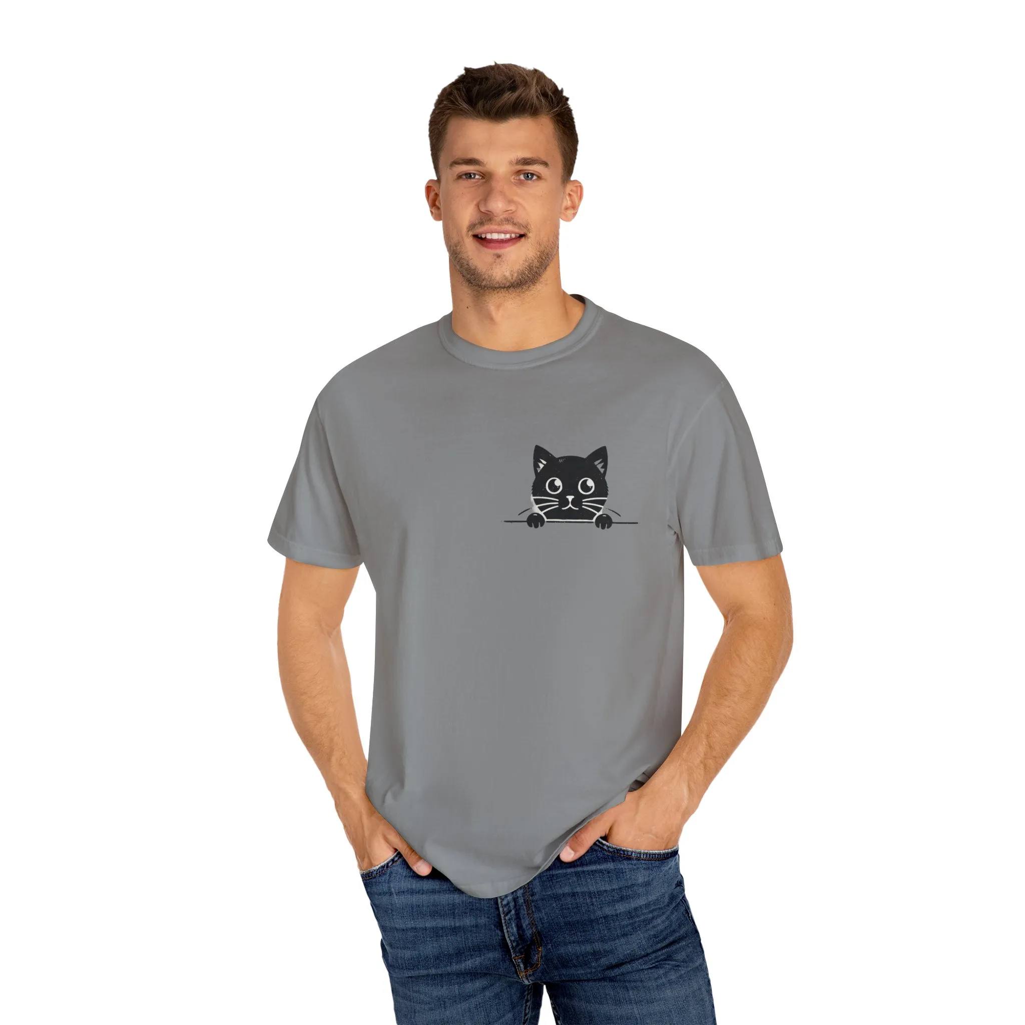 Cute Cat Graphic Unisex T-Shirt - Perfect for Cat Lovers - Image 24