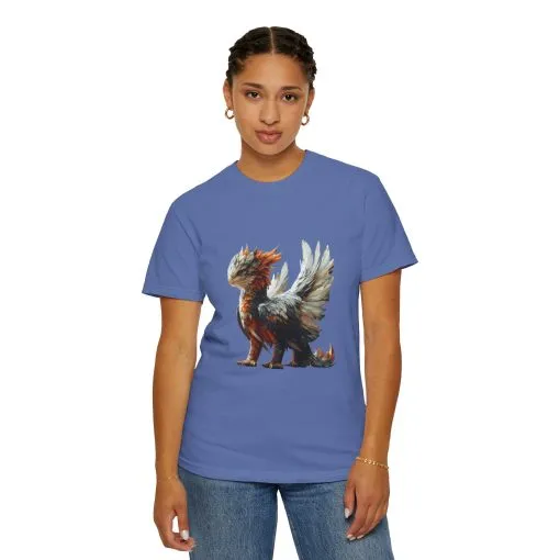 Mythical Creature Unisex Garment-Dyed T-Shirt - Perfect for Fantasy Lovers - Image 32
