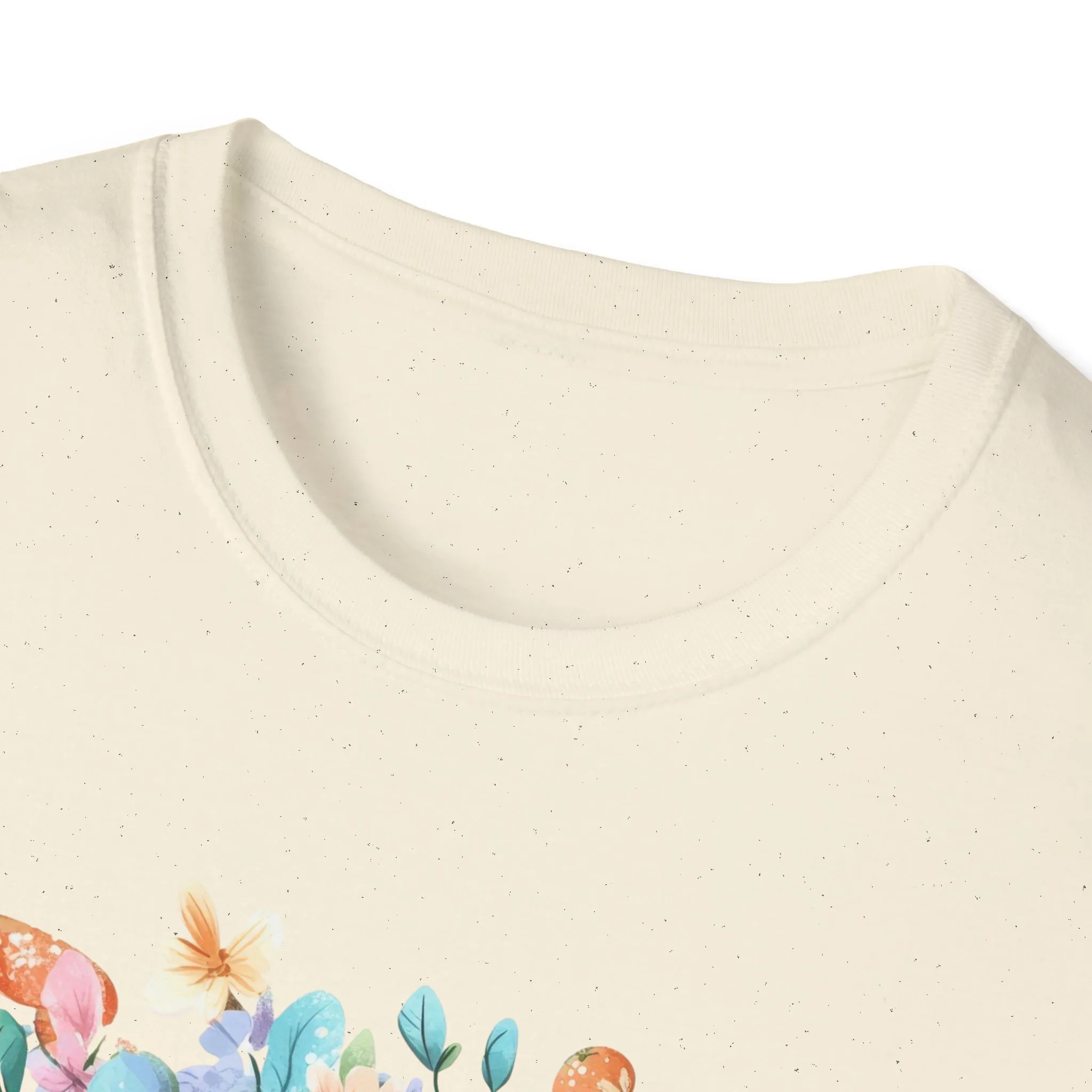 Easter Blessings Unisex Softstyle T-Shirt – Spring Floral Design - Image 17
