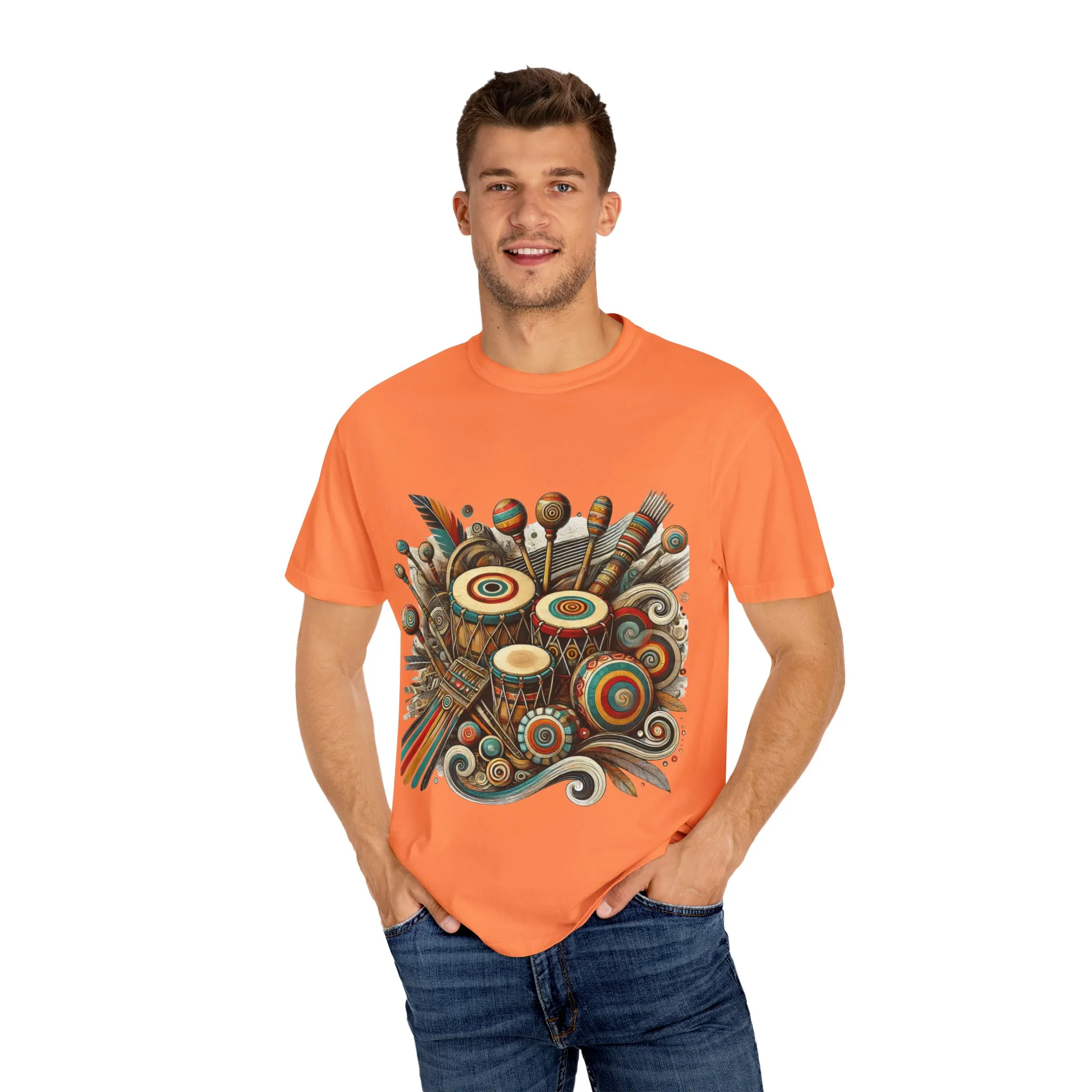 Colorful Bohemian Music Festival T-Shirt - Image 7